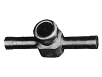 FAS Schauglas o.Indikator SHL 6 6mm Löt Stutzen in Kupfer