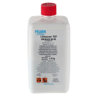 FELDER Loetwasser, Typ KD fuer Kupfer u. Blei, in Flaschen, a 1 kg