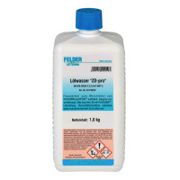 FELDER-Loetwasser, Typ ZD pro, fuer vorbewittertes Zink, Flasche a 1 kg