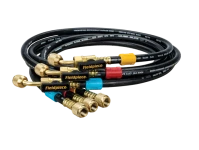 Fieldpiece Kältemittel-Schlauchset HR3B mit 1/4 Zoll Kugelvent. 1500mm 3 Stück