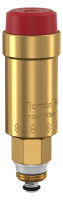 FLAMCO Flexvent Schwimmerentluefter 3/8" Aussengew., m. Absperrventil, mess.