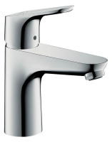 FOCUS Einhebel-Waschtischmischer 100 1/2,Ausladung 119 mm,Nr.3160700,verchr.