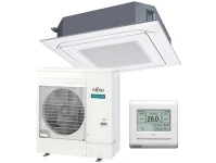 Fujitsu 3D Kassette- Komplettset (Weiß) Außengerät/Innengerät inkl.Zubehör 8,5KW