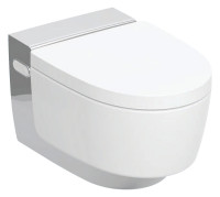 GEBERIT AquaClean Mera Comfort Dusch-WC Komplettanlage,wandh.,hochgl.vc