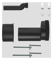 GEBERIT Bausatz WC-Anschlussgarnitur DN 100, gekroepft 25mm, Nr. 405.012.00