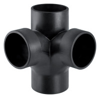 GEBERIT db20 Bogeneckabzweig 88,5 Grad Dim 110/110, Nr. 310.083.14.1