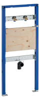 GEBERIT Duofix Element f. Ausgussbecken 130 cm, Wandarmatur AP