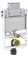 GEBERIT GIS Montageelement fuer Wand-WC 87cm,m.Omega UP-Spk.12cm, Bet.vorne/oben