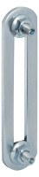 GEBERIT GIS Verbindungslasche, m.2 Dreh- rastbolzen+2 Mutter M8, Nr. 461.022.00.1