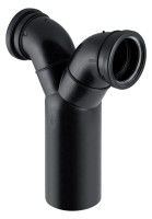 GEBERIT PE Wand-WC-Doppelbogen 90 Grad Dim 90/110 Nr. 367.923.16