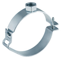 GEBERIT Rohrschelle verz. m. Fixpunkt Schweissb.G 1/2 Dim 75, Nr.365.841.00.2
