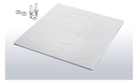 GEBERIT - Schallschutz-Set Nr. 156.050 fuer Wand-WC-Anlagen