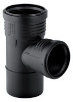 GEBERIT Silent-PP Abzweig 87,5 Grad Dim 32/32, Nr. 390.046.14.1