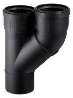 GEBERIT Silent-PP Parallelabzweig Dim 110/110, Nr. 390.557.14.1
