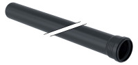 GEBERIT Silent-Pro Rohr mit Muffe d=90mm, L=1000 mm, Nr. 393.404.14.1