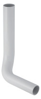 GEBERIT - Spuelrohrbogen 10 cm nach links gekroepft, weiss, Nr. 118.124