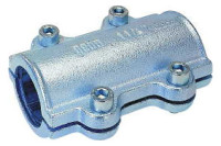 GEBO Dichtschellen DS aus Temperguss fuer Stahlrohr, verzinkt, 11/2" (48.3)