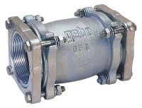 GEBO Klemmflansch-Verbindung aus Temper- guss, Typ OF, 21/2"