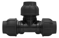 GEBO PLAST T-Stueck, f. Kunststoffrohr, d 50 x d 50 x d 50,PN 16, Nr.131050,NEU