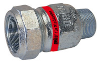 GEBO Verschraubung aus Temperguss Typ A, 11/2" A-Gew. x 51,0 mm, fuer Siederohr