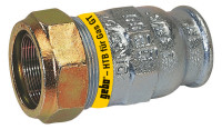 GEBO Verschraubung aus Temperguss verz.,Typ IT,1/2",f.Gashausinstall