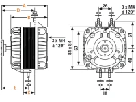 Glems Ventilatormotor GT7-A/E-5