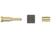 Gomax Press-Anschluss 7/16 UNF KBA02M Quadra DN4 gerade (Pack=10Stck)