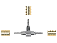 Gomax Press-Anschluss KPB0C1 Quadra DN2 T-Stück (Pack=10Stck)