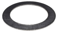 Gummi-Flanschdichtung DN 150=169x218mm 3mm stark,1 Einlage, Flansch PN 10/16