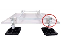 GUS Halterset für Bigfoot-System 50er 4 Halterungen 50x50mm inkl. Schrauben