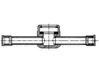 Hansa Schauglas o.Indikator SG 6mm Löt 2421406050