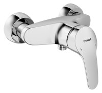 HANSAMIX NEU Einhebel-Brausebatterie 1/2", f. Wandaufbau, verchromt
