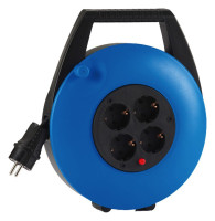 HEDI Kabelbox blau, m. 10m PVC-Leitung Nr. KBB10T