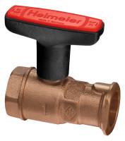 HEIMEIER GLOBO P Pumpen-Kugelhahn, IG/Flansch,1" x 1",Nr. 0620-04.000