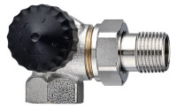 HEIMEIER Thermostat-Ventilunterteil 1/2" Nr.2341-02,Winkelform,links,Rotg.vern.