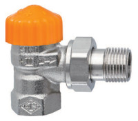 HEIMEIER Thermostat-Ventilunterteil Eclipse, Eckform, DN 15 - 1/2"
