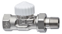HEIMEIER Thermostat-Ventilunterteile RG V-exakt II,Durchg.-form,DN 10-3/8",vern.