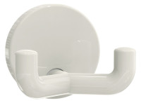HEWI Doppelhaken 43.5 mm Ausladung Nr. 477.90.025.99, weiss