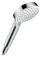 HG Handbrause Crometta Vario, 1/2, Durchm. 100mm, Nr. 26330400, weiss/chrom