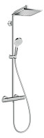 HG Showerpipe Crometta E 240 1-jet KBR, Isiflex 1,60 m, Nr. 27271000, verchromt