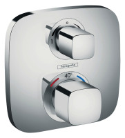 HG Thermostat Unterputz Ecostat E Fertigset 2 Verbraucher chrom
