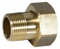 Honeywell Home Anschlussverschr. VST Messing bleif., mit Gewindetuelle R 2''