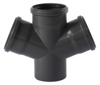 HT Safe Doppelabzweig 67 Grad DN 100/100/100