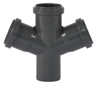 HT Safe Doppelabzweig 67 Grad DN 50/50/50
