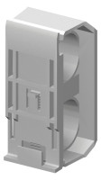 HZ-Schelle 2250 hoehenverstellbar, 22 mm Befestigung unter Rohr SLF/Plus SLT SLL
