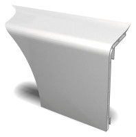 HZ-Sockelleiste SLF 28-2000 W, Nr.52480 weiss, Laenge = 2 mtr.