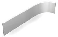 HZ-weiche Dichtlippe EH,L=2m,Nr. 52188 zum verlaengern der sockell./ weiss