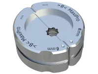 IBP Wechseleinsatz B MaxiPro metrisch 6 mm für Grundbacke MJ03 16kN und 32kN
