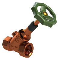 KEMPER ECO Freistromventil DN 20, PN 16 IG 3/4", mit Entleerstopfen, Nr. 17102
