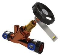 KEMPER WESER Freistrom-Absperrventil RG m. Entlst.G1/4 FlowFit DN15/20 x 2,0 mm